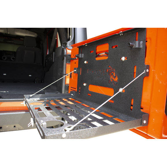 Fishbone Offroad Tailgate Table Fishbone Offroad FB25137 Tailgate Table for 07-18 Jeep Wrangler JK