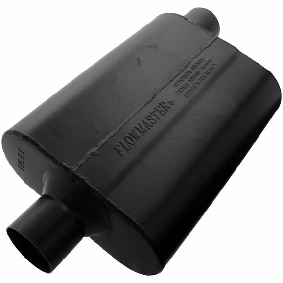 Flowmaster Series 44 Muffler 2.50 Inlet 2.50 Offset Flowmaster 942547 Series 44 Muffler 2.50 Inlet 2.50 Offset