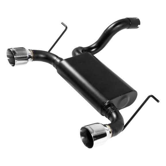 Flowmaster Force II Dual Axle Back Exhaust with Polished Tips Flowmaster 817841 Force II Dual Axle Back Exhaust with Polished Tips for 18-19 Jeep Wrangler JL with 3.6L