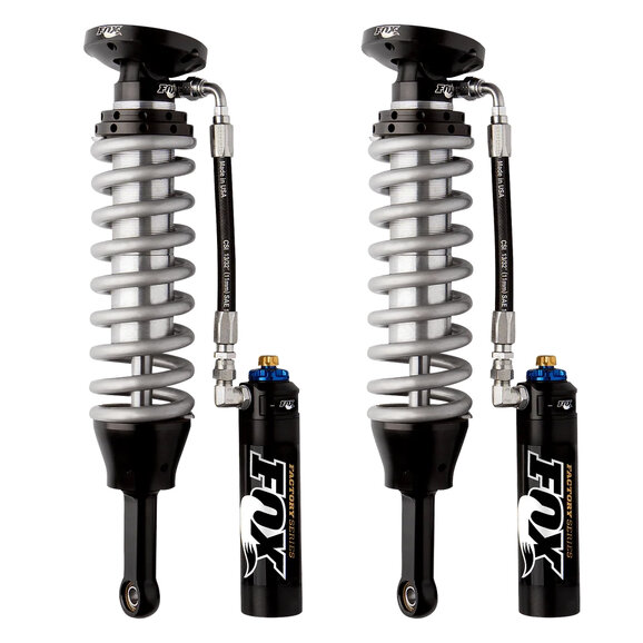 Fox Racing Shox 2.5 Factory Race Series Coil-over Adjustable Reservoir Front Shock Pair Fox Racing Shox 880-06-418 2.5 Factory Race Series Coil-over Adjustable Reservoir Front Shock Pair for 05-23 Toyota Tacoma