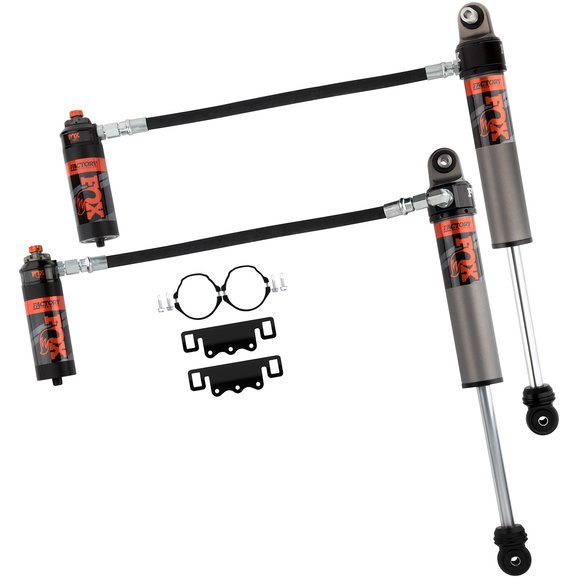 Fox® Racing Shox Performance Elite Series 2.5 Reservoir Front Adjustable Shocks Fox® Racing Shox Performance Elite Series 2.5 Reservoir Front Adjustable Shocks for 18-22 Jeep Wrangler JL & Gladiator JT