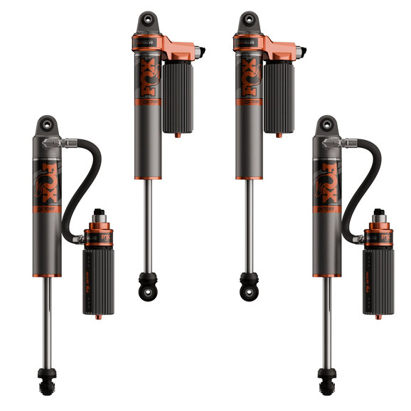 Fox® Racing Shox Factory Race Series 3.0 Internal Bypass Reservoir Shocks Fox® Racing Shox 883-26-164 Factory Race Series 3.0 Internal Bypass Reservoir Shocks for 20-26 Jeep Gladiator JT with 3.5-4.5" Lift