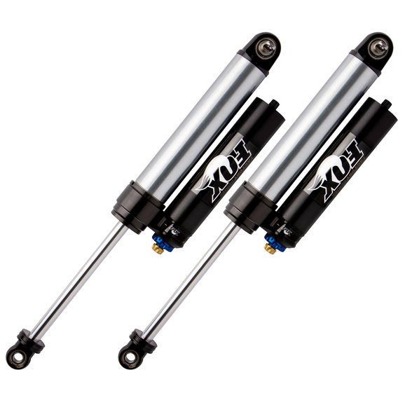 Fox® Racing Shox Rear 2.5 Factory Series Internal Bypass Piggyback Reservoir Shock Set with Dual Speed Compression Adjustment Fox® Racing Shox 883-06-069 Rear 2.5 Factory Series Internal Bypass Piggyback Reservoir Shock Set with Dual Speed Compression Adjustment for 07-18 Jeep Wrangler JK
