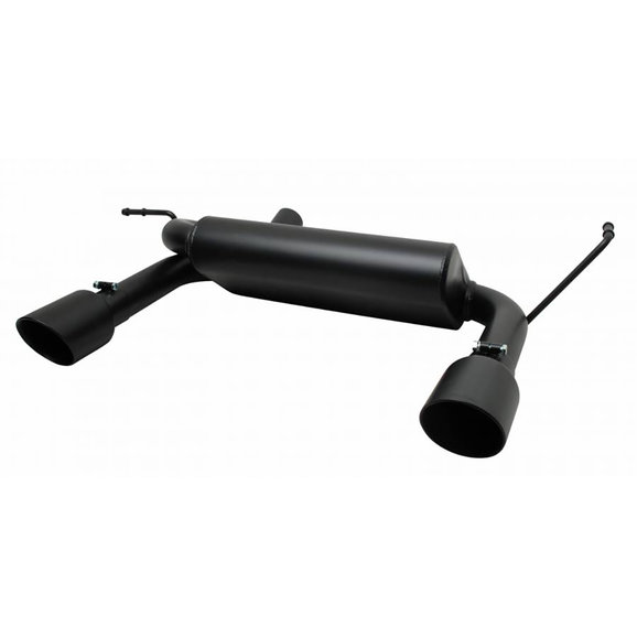 Gibson Cat-Back Dual Split Exhaust System Black Ceramic 17303-B Gibson Cat-Back Dual Split Exhaust System Black Ceramic 17303-B