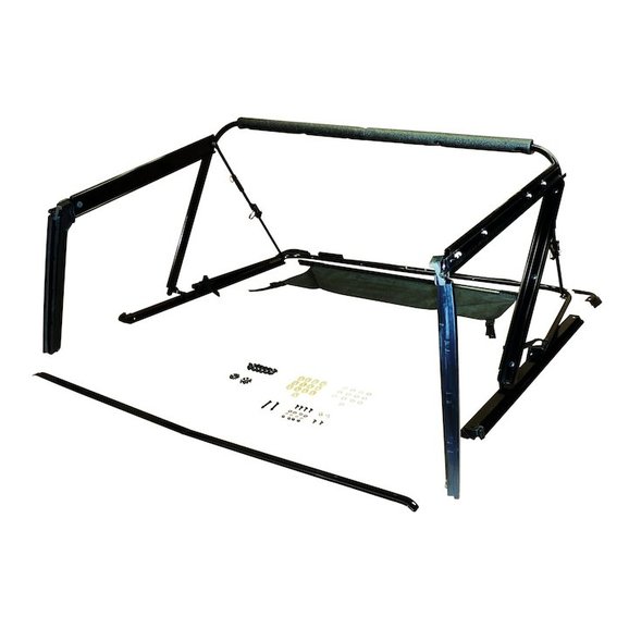 Crown Automotive Soft Top Replacement Hardware Crown Automotive HK8795YJ Soft Top Replacement Hardware for 87-95 Jeep Wrangler YJ with Half Doors