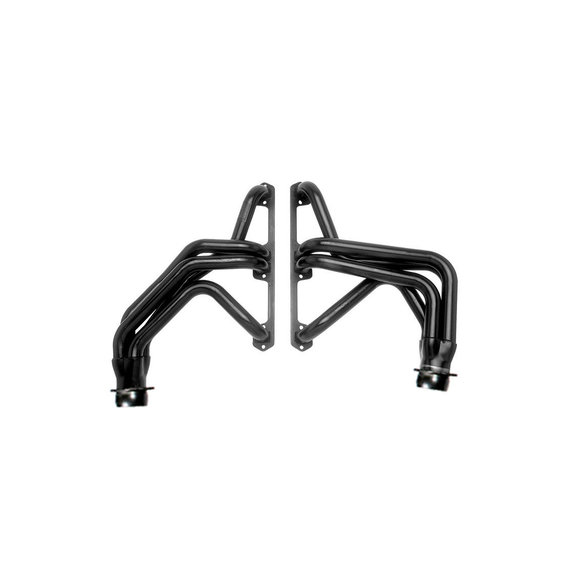 Hedman Hedders Standard-Duty Uncoated Headers Hedman Hedders 99200 Standard-Duty Uncoated Headers for 72-86 Jeep CJ-5, CJ-7 & CJ-8 with AMC V-8 Engine with Manual Transmission (Under Chassis Exit)