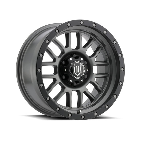 ICON Alloys  Alpha Wheel for 07-20 Jeep Wrangler JL, JK & Gladiator JT