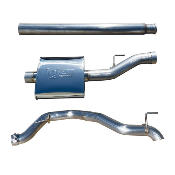 Injen Single Exit High Tuck Exhaust System Injen SES5007 Single Exit High Tuck Exhaust System for 20-24 Jeep Gladiator JT with 3.6L