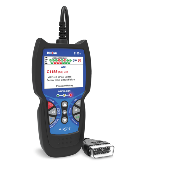 Innova FixAssist 3100RS WiFi, Bluetooth, Cable OBD2 Scanner Quadratec
