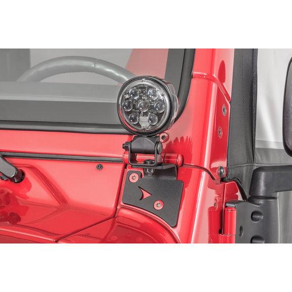 J.W. Speaker A-Pillar Light Mounts J.W. Speaker 6149233 A-Pillar Light Mounts for 97-06 Jeep Wrangler TJ & Unlimited