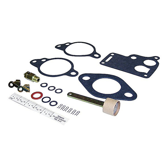 Crown Automotive Carburetor Rebuild Kit  Crown Automotive J0647745 Carburetor Rebuild Kit  for 45-53 CJ-2A and CJ-3A with Carter Carburetor
