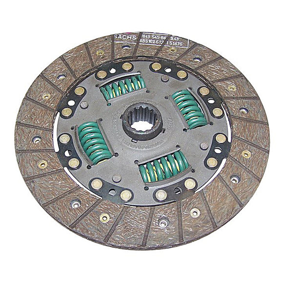 Crown Automotive Clutch Disc Crown Automotive J0729376 Clutch Disc for 87-94 Jeep Cherokee XJ and Comanche MJ with 2.1L Diesel Engine