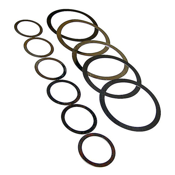 Crown Automotive Pinion Shim Set  Crown Automotive J0929408 Pinion Shim Set  for 66-86 Jeep CJ Series with Dana 27 or Dana 30 Front Axle
