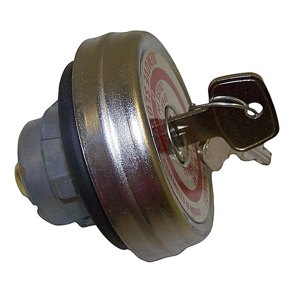 Crown Automotive Locking Vented Fuel Cap Crown Automotive J0934197 Locking Vented Fuel Cap for 81-82 Jeep CJ-5, CJ-7 and CJ-8 Export Models