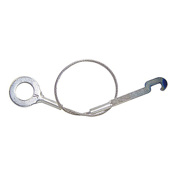 Crown Automotive Drum Brake Self Adjusting Cable Crown Automotive J3201027 Drum Brake Self Adjusting Cable for 78-92 Jeep Vehicles with 10" Drum Brakes