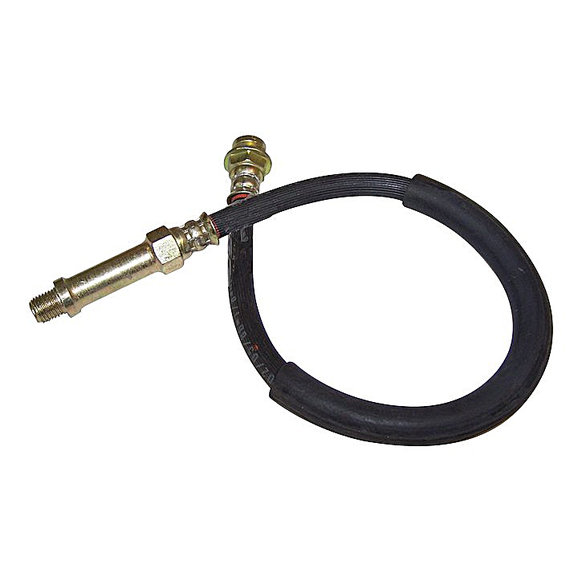 Crown Automotive Front Brake Hose Crown Automotive J5352186 Front Brake Hose for 74-76 Jeep SJ with Drum Brakes