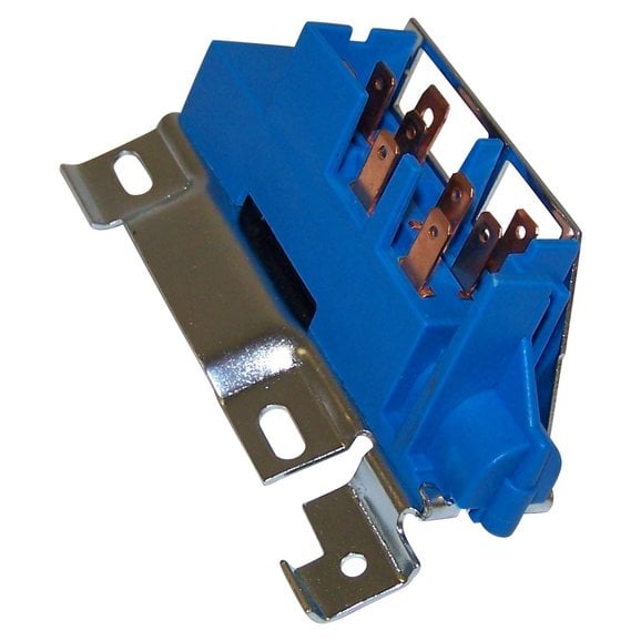 Crown Automotive Ignition Switch Crown Automotive J8128889 Ignition Switch for 76-86 Jeep CJ Series, 87-95 Wrangler YJ, 84-94 Cherokee XJ & Comanche MJ & 77-86 SJ & J Series without Tilt Steering Wheel