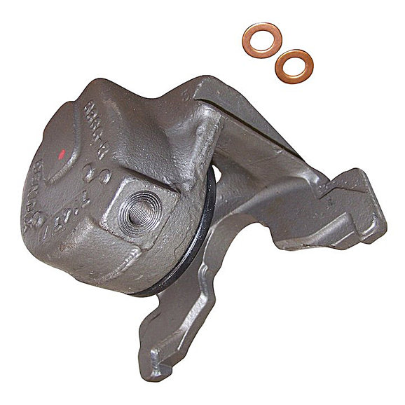 Crown Automotive Driver Side Brake Caliper Assembly Crown Automotive J8131648 Driver Side Brake Caliper Assembly for 78-81 Jeep CJ