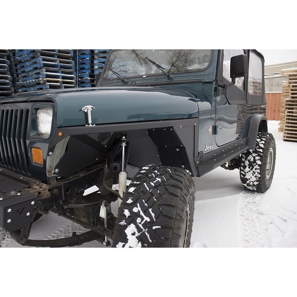 JCR Offroad Mauler Narrow Front Tube Fender for 8795 Jeep Wrangler YJ