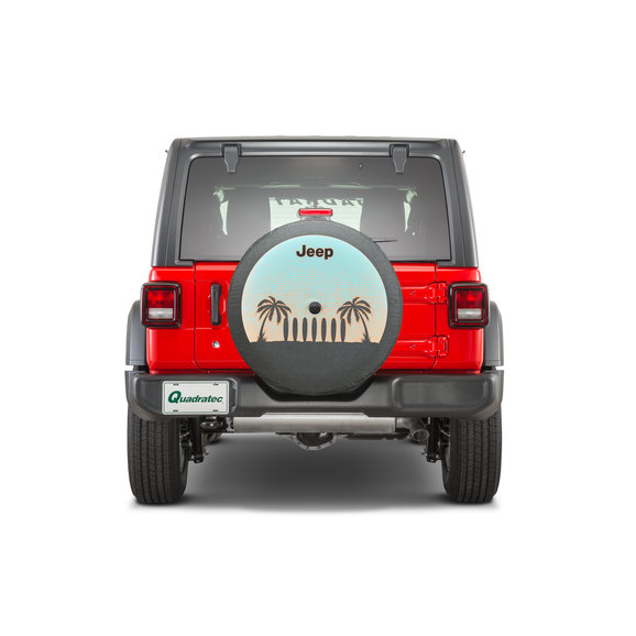 Mopar 82215431AB Cali Coastal Spare Tire Cover for 2018 Jeep