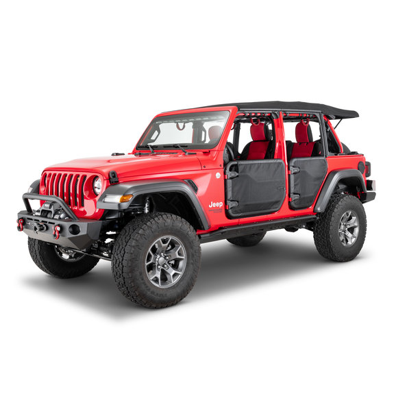 Mopar Tube Door Covers Mopar 77072564AA Tube Door Covers for 18-24 Jeep Wrangler JL Unlimited and Gladiator JT