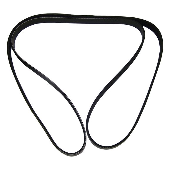 Crown Automotive Serpentine Belt Crown Automotive JK060817 Serpentine Belt for 83-86 Jeep CJ Series, SJ & J Series, 87-90 Wrangler YJ & 84-90 Cherokee XJ