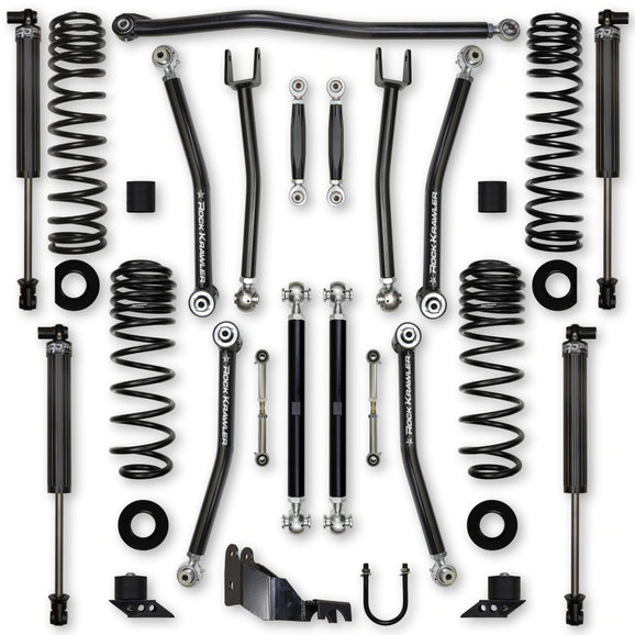 Rock Krawler  2.5in X Factor No Limits Suspension System for 18-23 Jeep Wrangler JL 2-Door