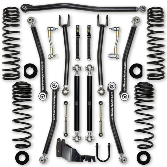 Rock Krawler 2.5in X Factor Suspension System Rock Krawler 2.5in X Factor Suspension System for 18-21 Jeep Wrangler JL 2-Door