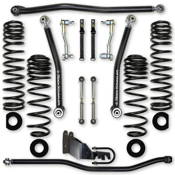 Rock Krawler 3.5 in Flex System Rock Krawler 3.5 in Flex System for 18-21 Jeep Wrangler JL