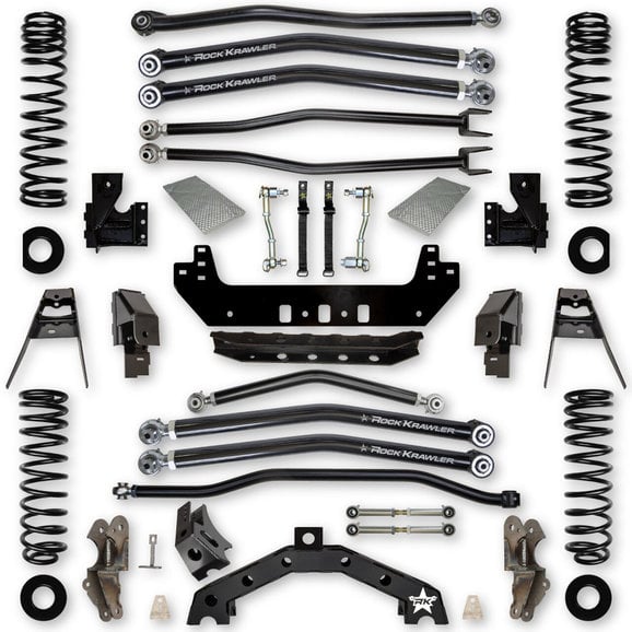 Rock Krawler 4.5 in Adventure-X Long Arm Suspension Rock Krawler 4.5 in Adventure-X Long Arm Suspension for 18-21 Jeep Wrangler JL