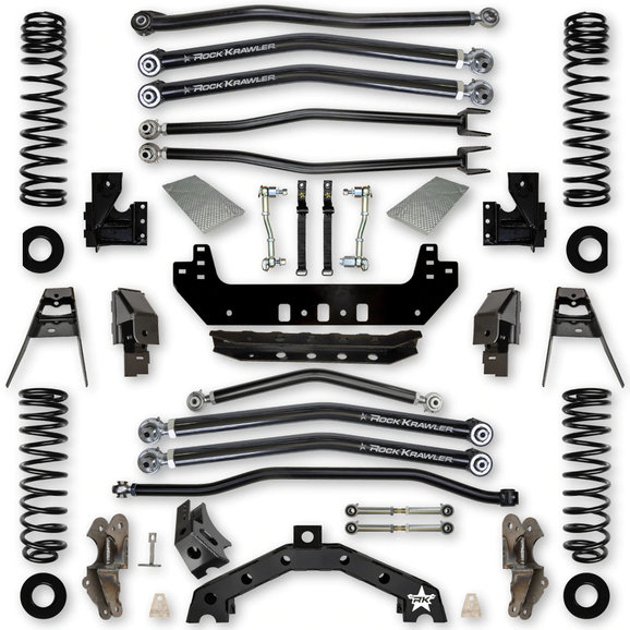 Rock Krawler 4.5 in Adventure-X Long Arm Suspension Rock Krawler 4.5 in Adventure-X Long Arm Suspension for 18-21 Jeep Wrangler JL