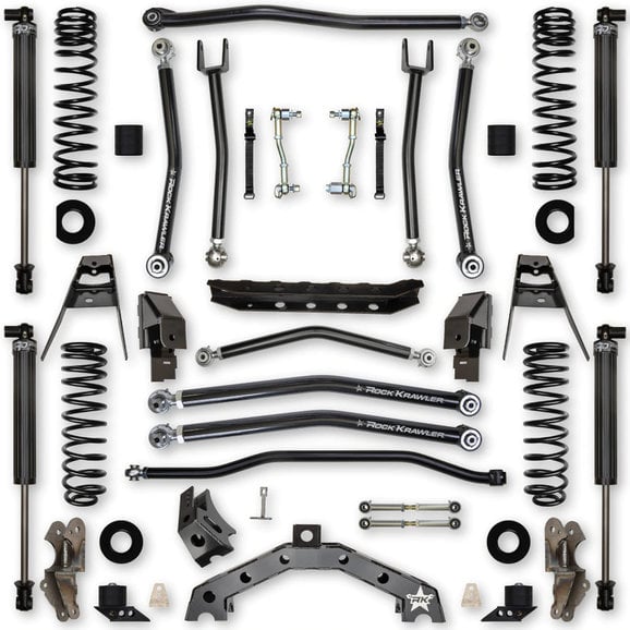 Rock Krawler 4.5 in T-Rex Suspension System Rock Krawler 4.5 in T-Rex Suspension System for 18-21 Jeep Wrangler JL