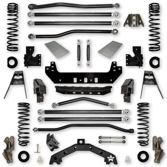 Rock Krawler 4.5 in X Factor X2 "No Limits" Long Arm Suspension Rock Krawler 4.5 in X Factor X2 "No Limits" Long Arm Suspension for 18-21 Jeep Wrangler JL