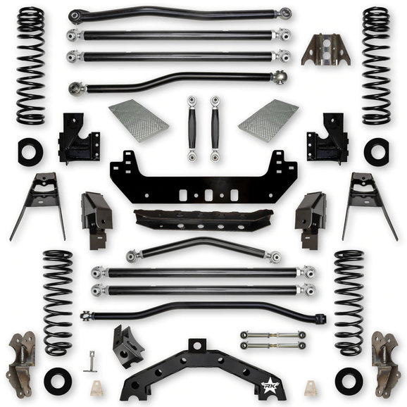 Rock Krawler 4.5in X Factor X2 No Limits Long Arm Suspension Rock Krawler 4.5in X Factor X2 No Limits Long Arm Suspension for 18-24 Jeep Wrangler JL Unlimited 4-Door