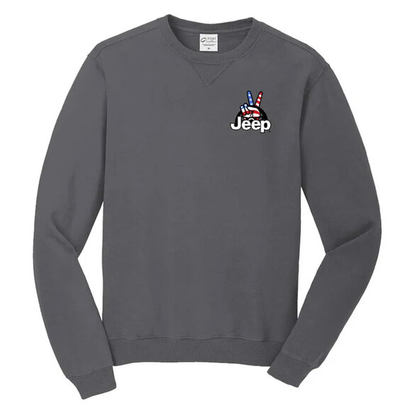 Jeep Merchandise Jeep Wave Crewneck Sweatshirt Jeep Merchandise Jeep Wave Crewneck Sweatshirt