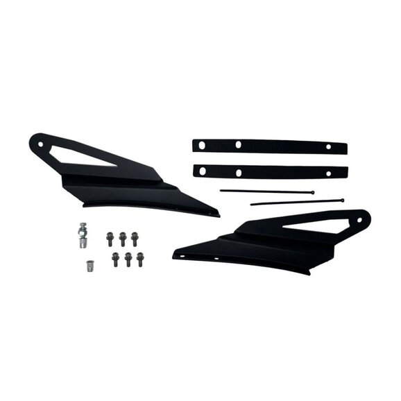 KC HiLiTES Overhead Mount Light Bar Bracket Set KC HiLiTES 7380 Overhead Mount Light Bar Bracket Set for 05-23 Toyota Tacoma Double Cab