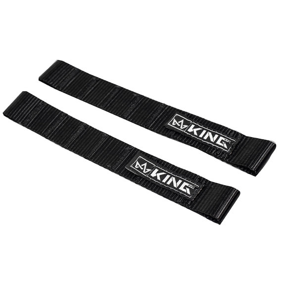 King 4WD Heavy Duty Adjustable Door Strap Pair King 4WD 16010001 Heavy Duty Adjustable Door Strap Pair for 76-20 Jeep Vehicles