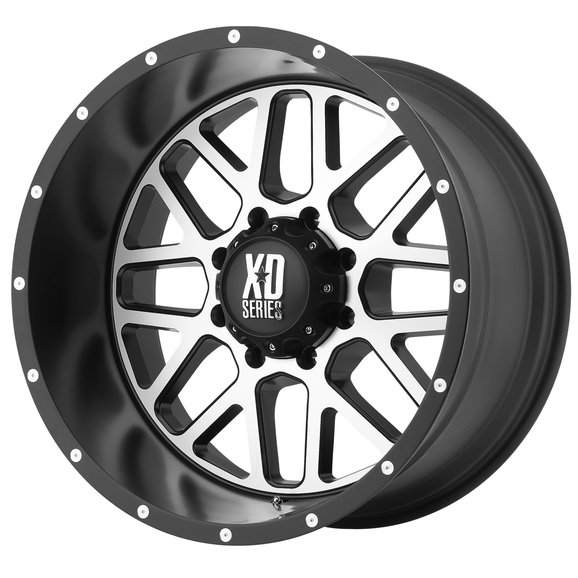 KMC Wheels  XD820 Grenade Wheel for 55-86 Jeep CJ