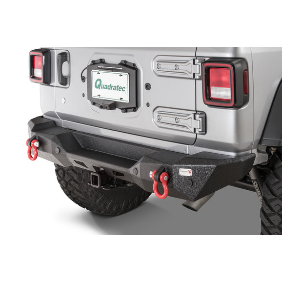 Kentrol BackSide LED License Plate Mount Kentrol 80718 BackSide LED License Plate Mount for 18-21 Jeep Wrangler JL