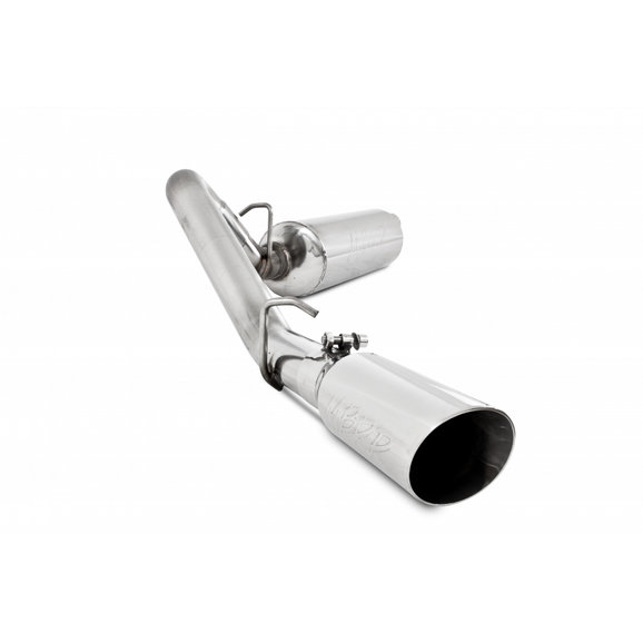 MBRP XP Series Cat Back Exhaust System in T-409 Stainless Steel MBRP S5500409 XP Series Cat Back Exhaust System in T-409 Stainless Steel for 00-06 Jeep Wrangler TJ with 2.5L I-4 & 4.0L I-6 Engines
