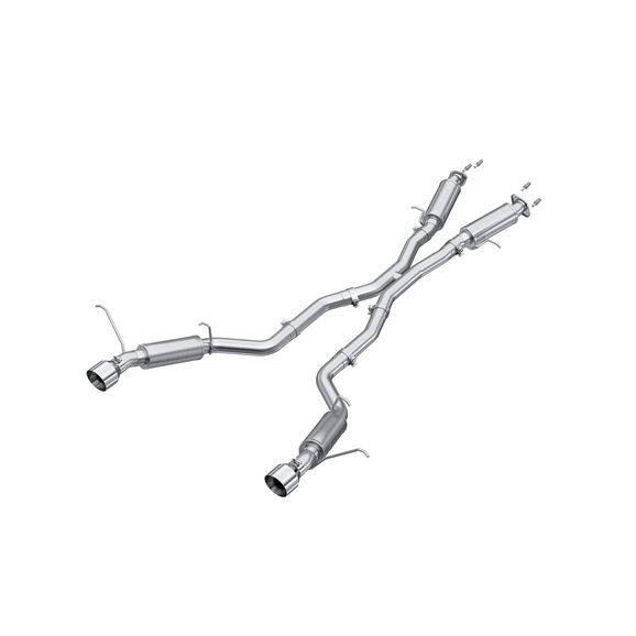 MBRP  3" Dual Exit Catback Exhaust Kit for 12-21 Jeep Grand Cherokee SRT8 with 6.4L Hemi Engine