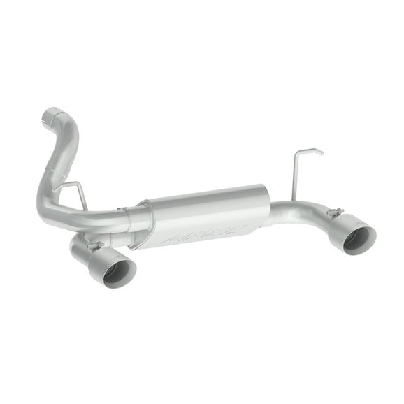 MBRP XP Series 2.5" Axle Back Dual Exhaust System MBRP S5529409 XP Series 2.5" Axle Back Dual Exhaust System for 18-19 Jeep Wrangler JL with 3.6L