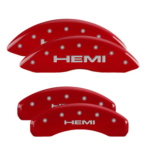 MGP Caliper Covers Hemi Logo Brake Caliper Covers MGP Caliper Covers Hemi Logo Brake Caliper Covers For 05-10 Jeep Grand Cherokee WK & 06-10 Jeep Commander XK