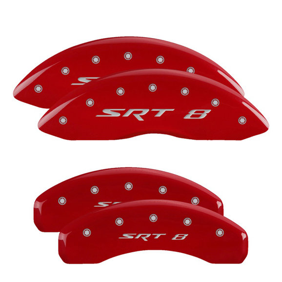 MGP Caliper Covers SRT8 Logo Brake Caliper Covers MGP Caliper Covers SRT8 Logo Brake Caliper Covers For 05-10 Jeep Grand Cherokee SRT8 WK & 06-10 Jeep Commander XK