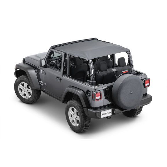 MasterTop Bimini Top Plus  MasterTop  Bimini Top Plus  for 18-23 Jeep Wrangler JL 2-Door