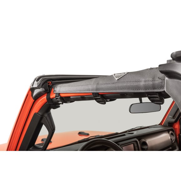 MasterTop Bimini Plus Summer Top For Jeep Gladiator JT in Black Diamond Fabric for Jeep