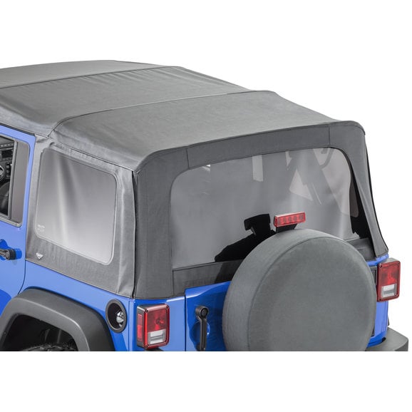 MasterTop Complete Replacement Soft Top Window Kits for 0718 Jeep