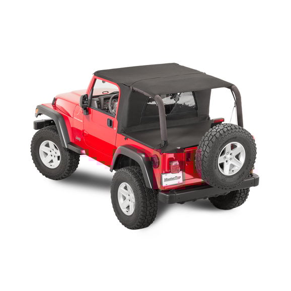 MasterTop Ultimate Summer Combo in MasterTwill® Fabric MasterTop Ultimate Summer Combo in MasterTwill® Fabric for 97-06 Hard Top Equipped Jeep TJ Wrangler