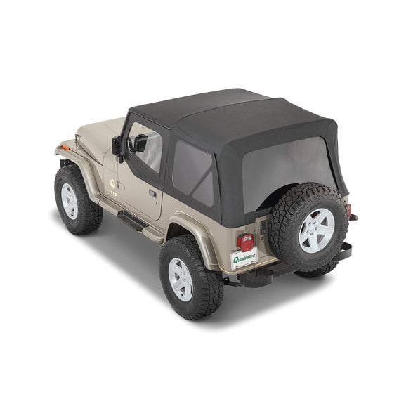 QuadraTop Premium Special Edition Replacement Soft Top QuadraTop  Premium Special Edition Replacement Soft Top for 88-95 Jeep Wrangler YJ