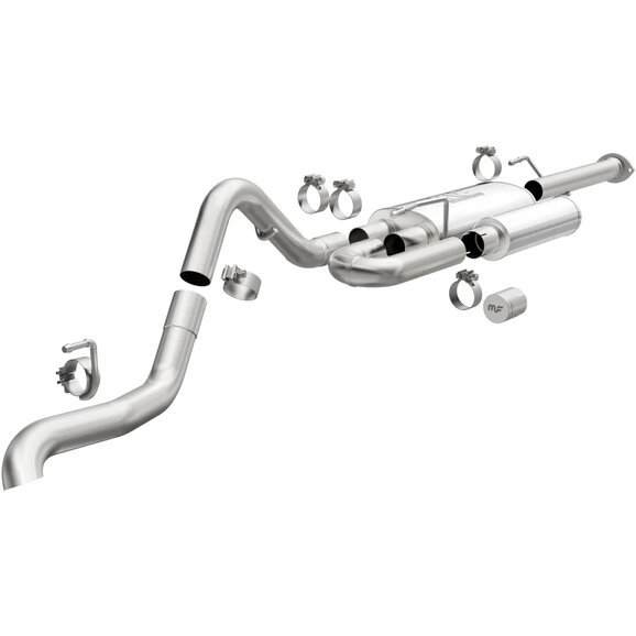 Magnaflow Overland Series Cat-Back Performance Exhaust System Magnaflow 19583 Overland Series Cat-Back Performance Exhaust System for 16-23 Toyota Tacoma 3.5L